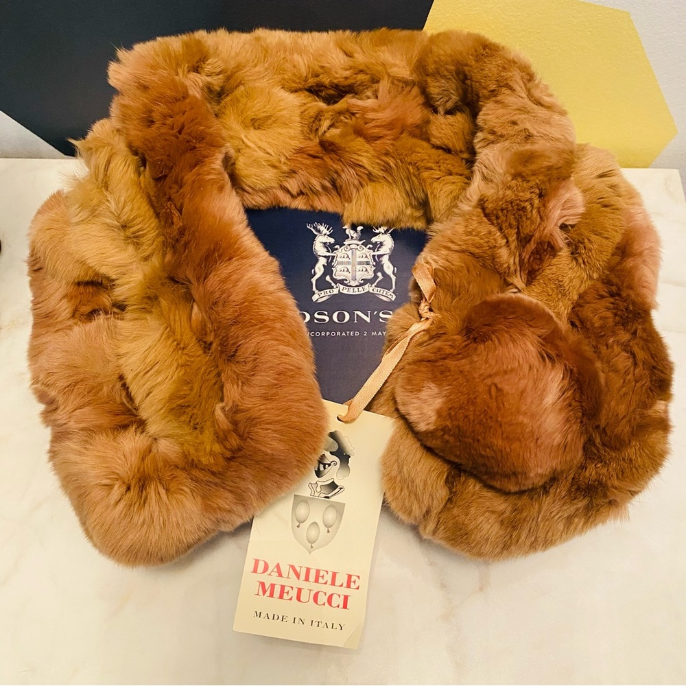 Brown Fur Wrap